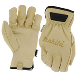 P-84632 - Work Gloves Makita P-84632 Cow Driver Leather Size L - Image 2