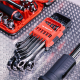 467BR.JP10PB - Facom 467BR 10-Piece Ratchet Combination Wrench Set