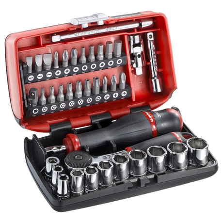 R2NANOPB - Facom R2NANOPB 1/4" Socket Wrench Set 38 Pieces