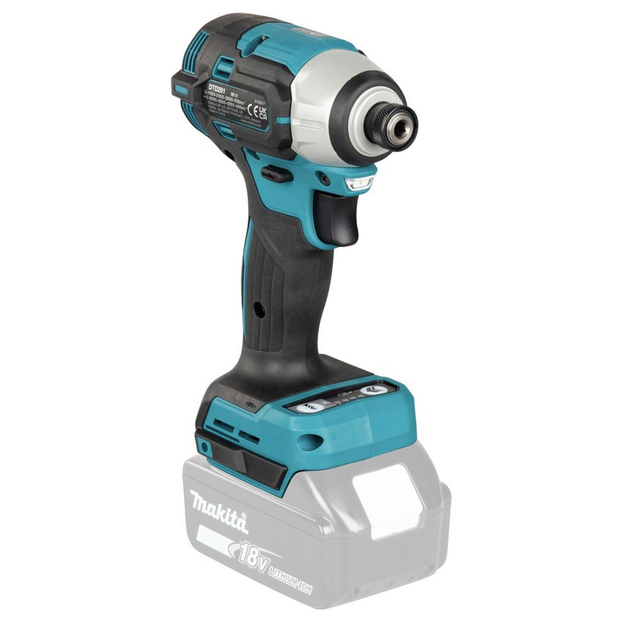 DTD201Z - Avvitatore ad Impulsi Makita DTD201Z 18V - Immagine 7