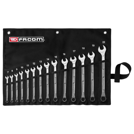 441.JV14GRPPB - Facom 441 XL OGV Grip Combination Wrench Set 14 Pieces