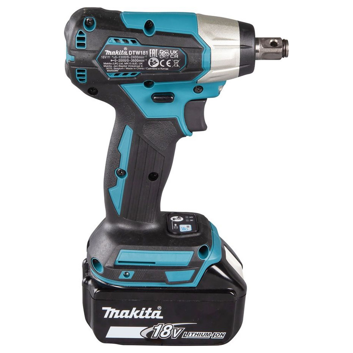 DTW181RTJ - Impact Wrench Makita DTW181RTJ 18V 5Ah - Image 6