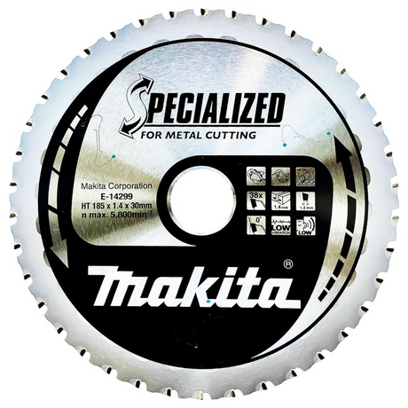 E-14299 - Lama Circolare Makita E-14299 185x30mm 38T - Immagine 2