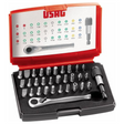 U06920042 - Screwdriver Insert Set USAG 692 J32 32 Pieces 1/4" Attachment