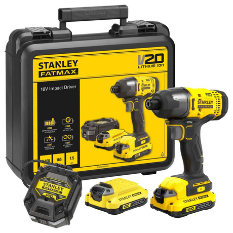 SFMCF800C2K-QW - Impact Wrench Stanley FatMax SFMCF800C2K-QW 18V 1.5Ah