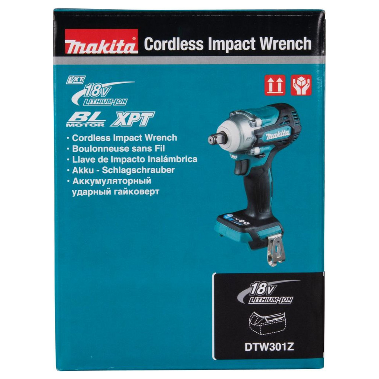 DTW301Z - Chiave a impulsi Makita DTW301Z 18V - Immagine 14