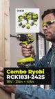 Combo Ryobi RCK183I-242S 18V 2Ah + 4Ah