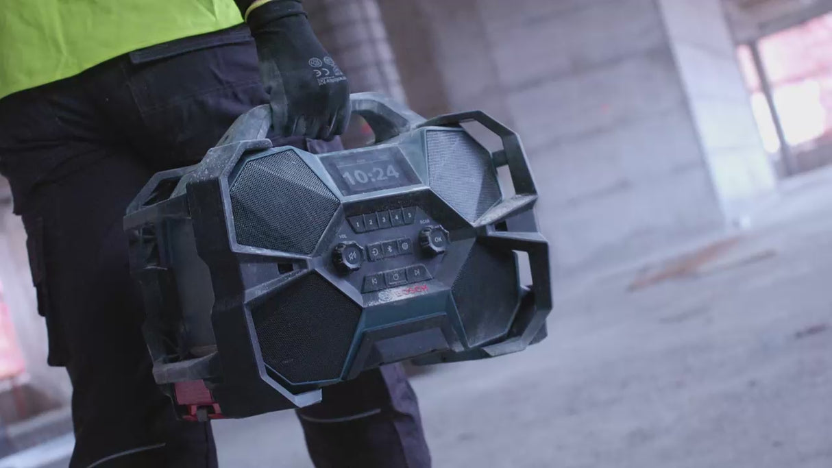 Construction site radio Bosch GPB 18VH-6 SRC