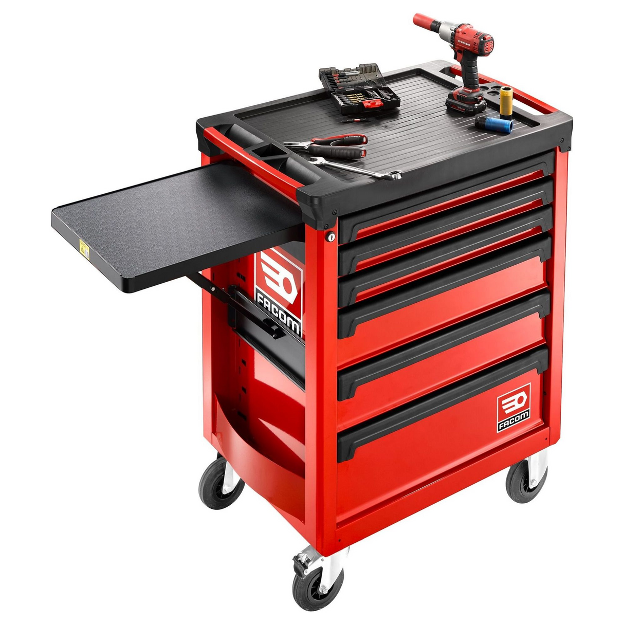 ROLL.6M3A - Facom ROLL.6M3A Mobile Drawer Unit with 6 Drawers - Image 14