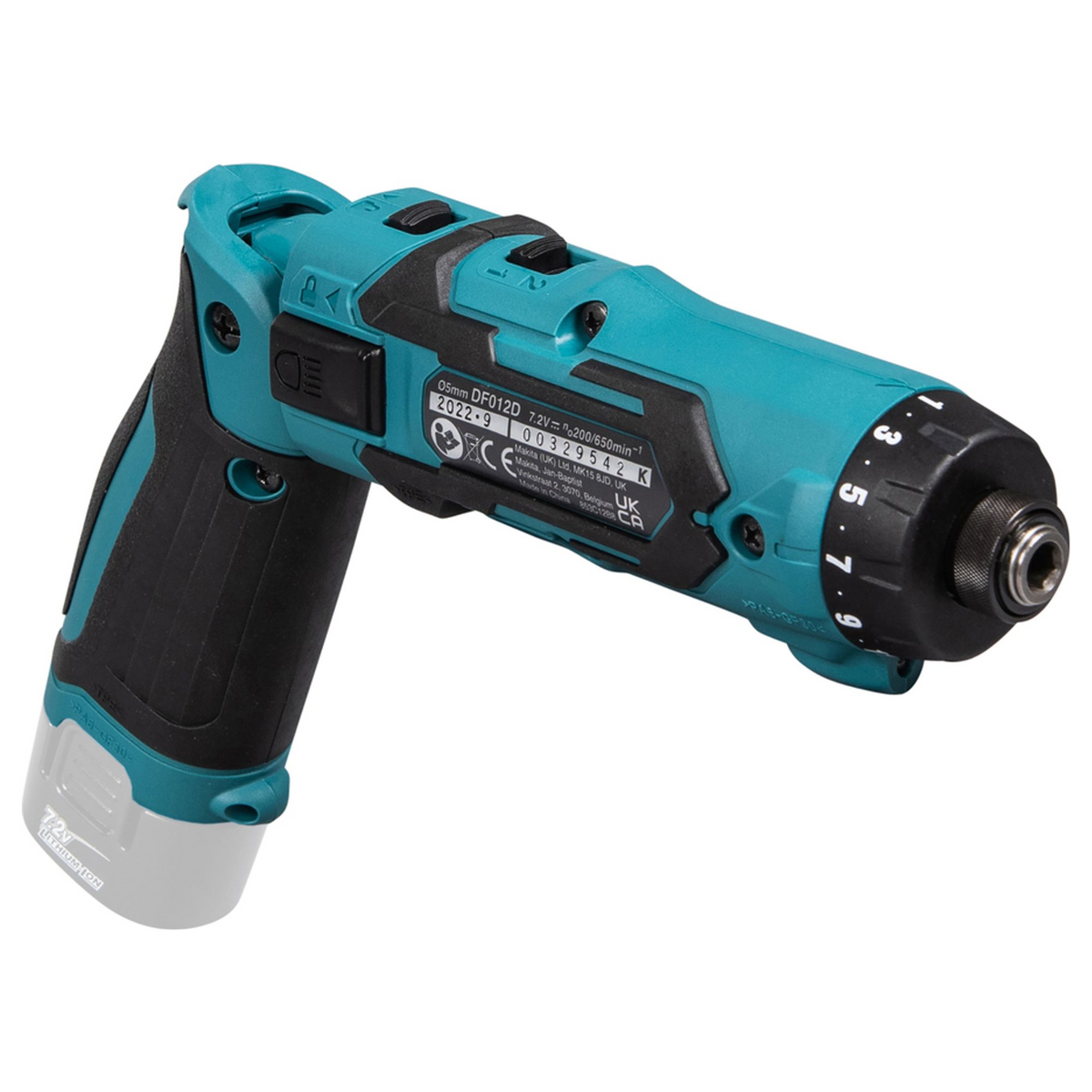 DF012DZ - Drill Driver Makita DF012DZ 7.2V - Image 7