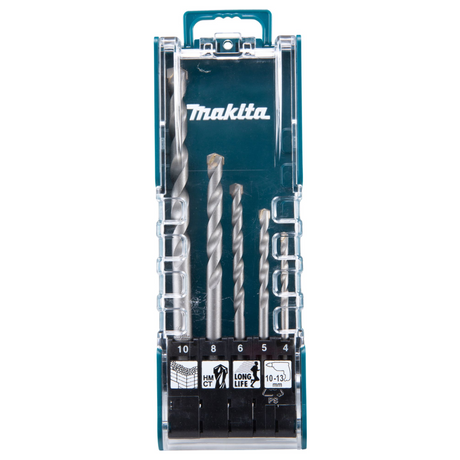 E-11536 - Set of 5 TCT Masonry Bits Makita E-11536 Cylindrical Shank - Image 2