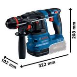 0611924101 - Hammer Drill Bosch GBH 18V-22 X PRO 18V - Image 24