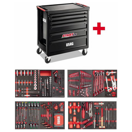 U05161632 - START XL Cart USAG 516 STXL6NMM with 302-piece Maintenance Assortment