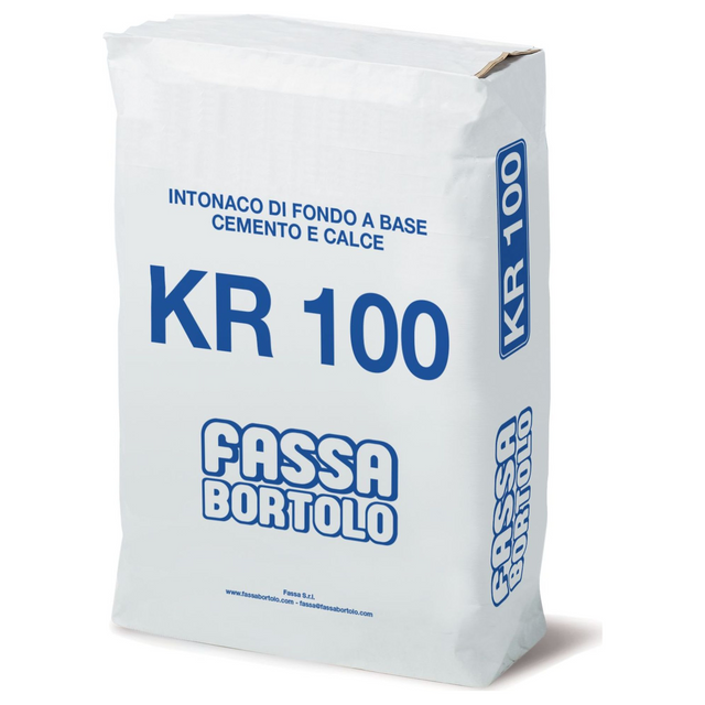 KR100 - Base Coat Fassa Bortolo KR 100 High Strength Cement and Lime