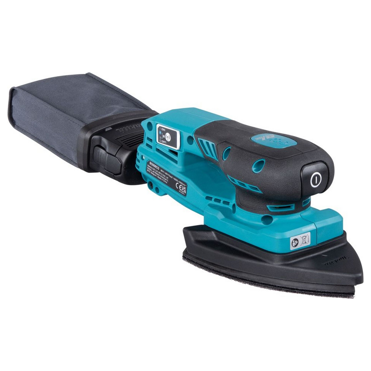 BO006CGZ - Levigatrice Orbitale Delta Makita BO006CGZ 40V - Immagine 7