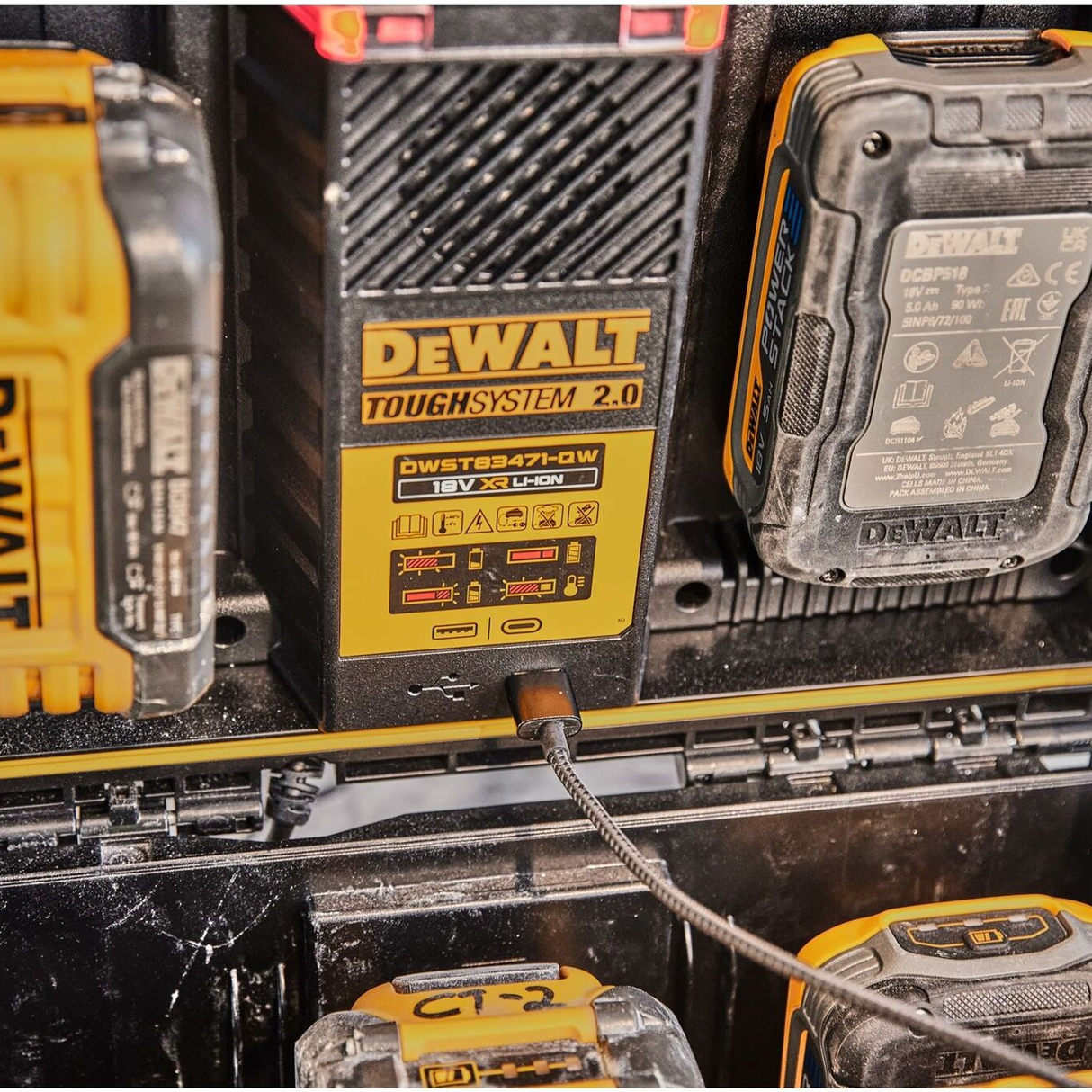 DWST83471-QW - Dual Battery Charger Dewalt DWST83471-QW ToughSystem 2.0 - Image 14