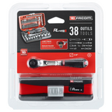 RL.NANO1PB - Facom RL.NANO1PB 1/4" Socket Wrench Set 38 Pieces - Image 5