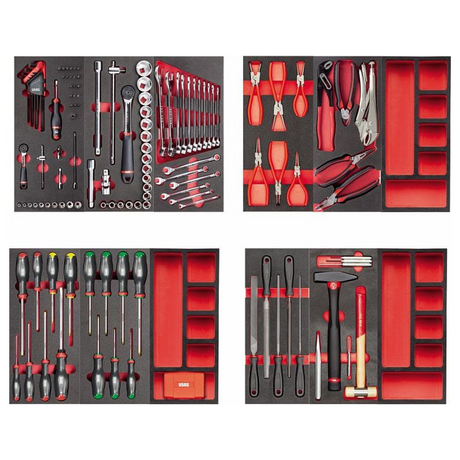 U04950628 - Assortimento Manutenzione USAG 495 MB 156 pz 4 cassetti