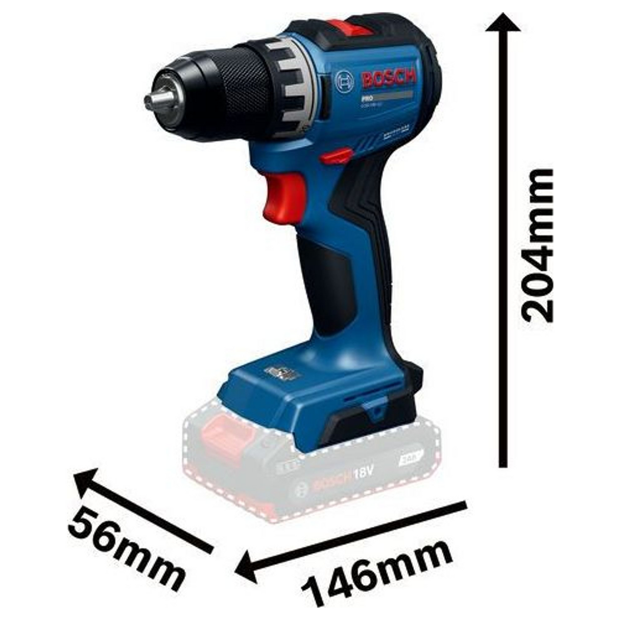 Trapano Avvitatore Bosch GSR18V-52 18V