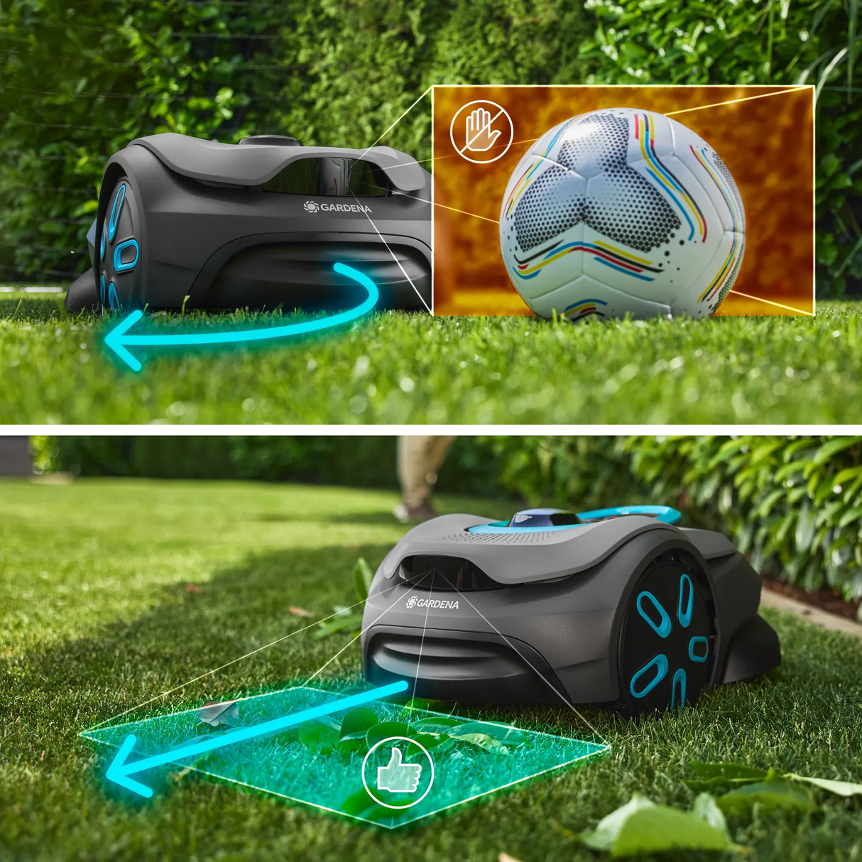 19941-26 - Robot Lawnmower GARDENA smart SILENO Sense 400 m² - Image 4