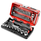 R.360NANOPB - FACOM R.360NANOPB 1/4" Ratchet and Socket Set 38 pieces - Image 2