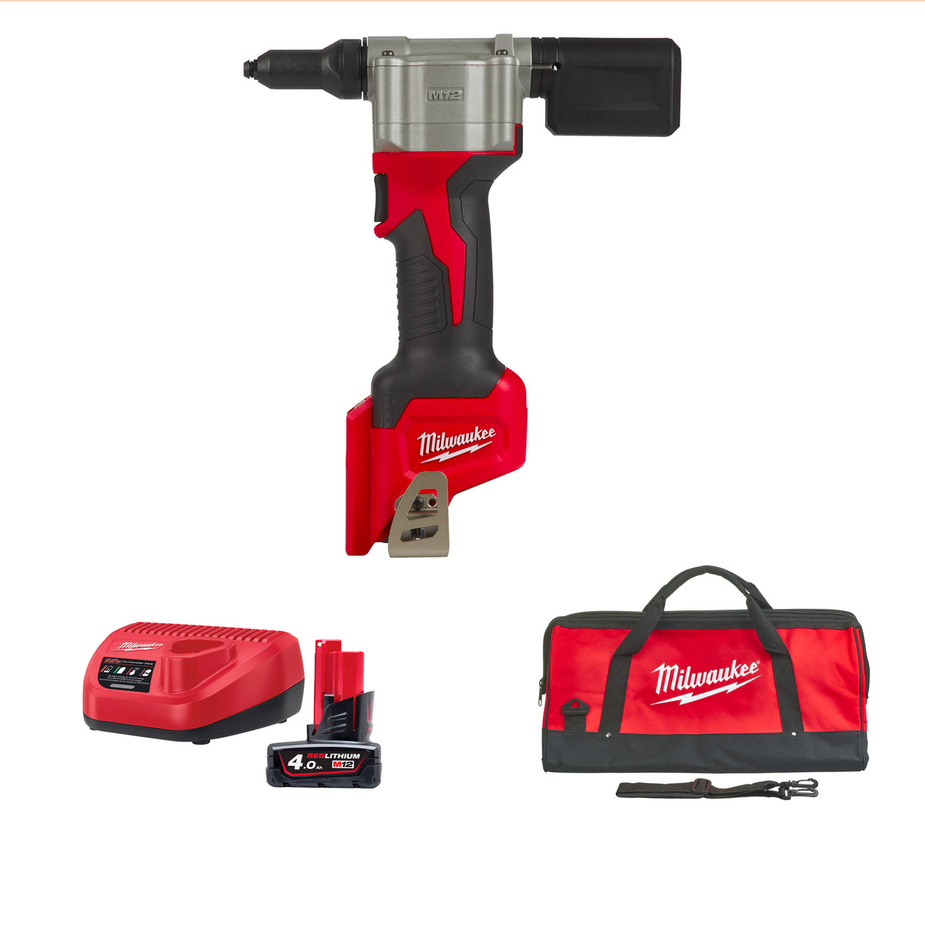 Rivettatrice Compatta Milwaukee M12 BPRT-201X