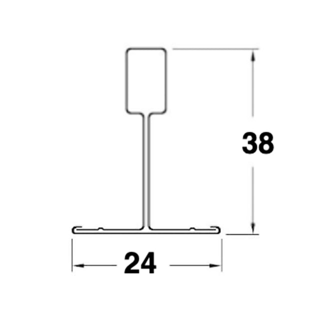 Collegamento Cipriani T24 Bianco 1,2 MT